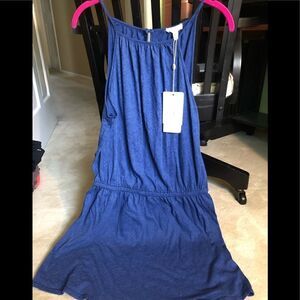 NWT Soft Joie Farica Dress Large Deep Ultra Marine